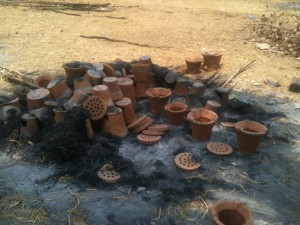 Open fire